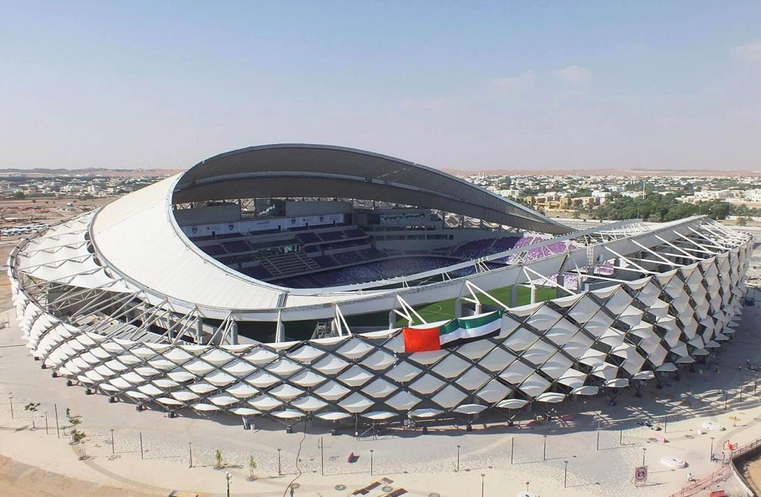 Hazza Bin Zayed Stadium Thornton Tomasetti Hazza Bin Zayed Stadium Thornton Tomasetti