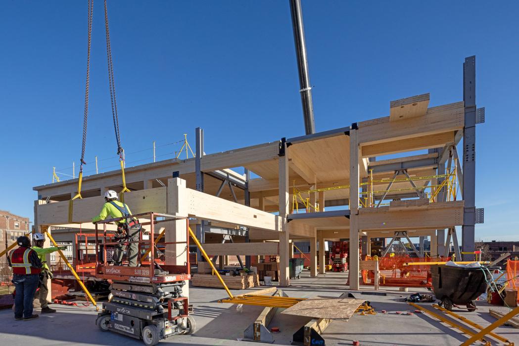 Princeton University, Hobson College Residential Building in Princeton, New Jersey.