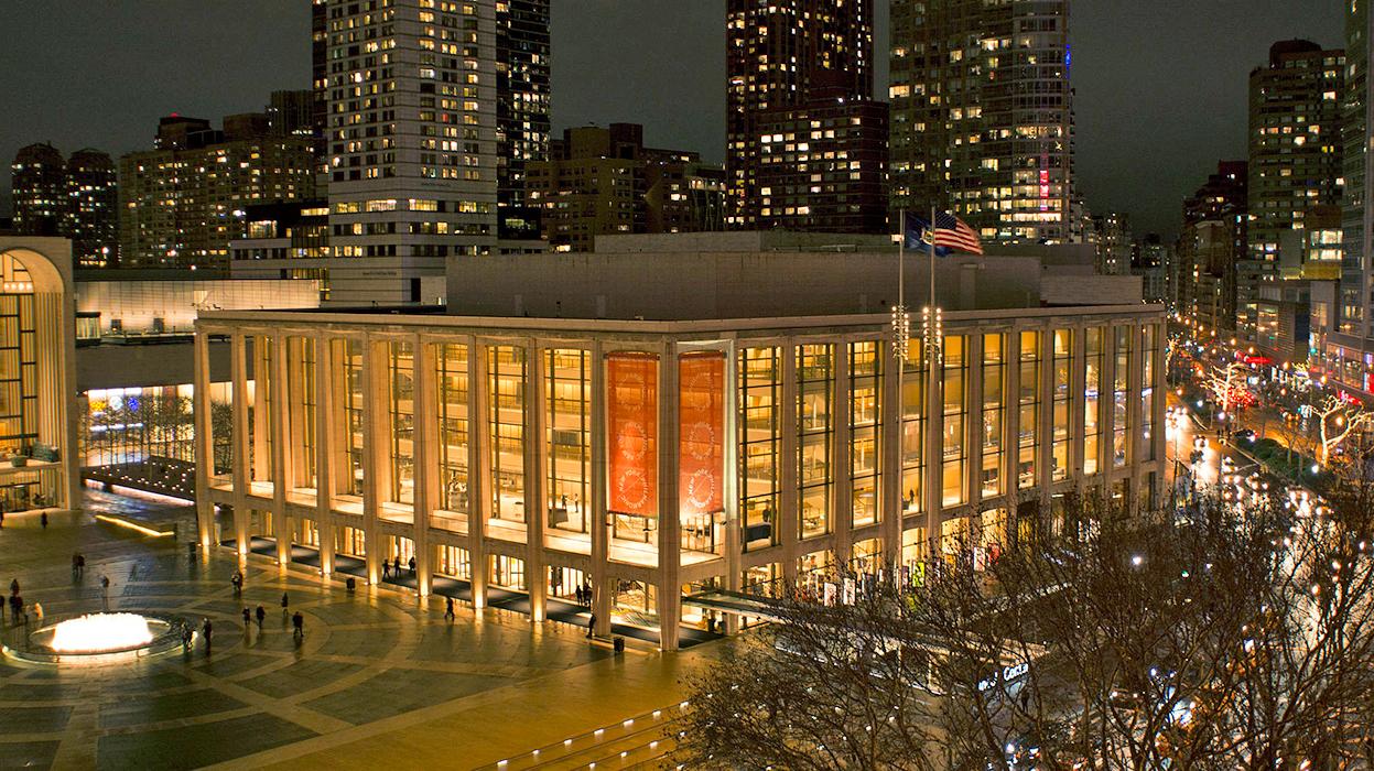 David Geffen Hall at Lincoln Center in Manhattan.