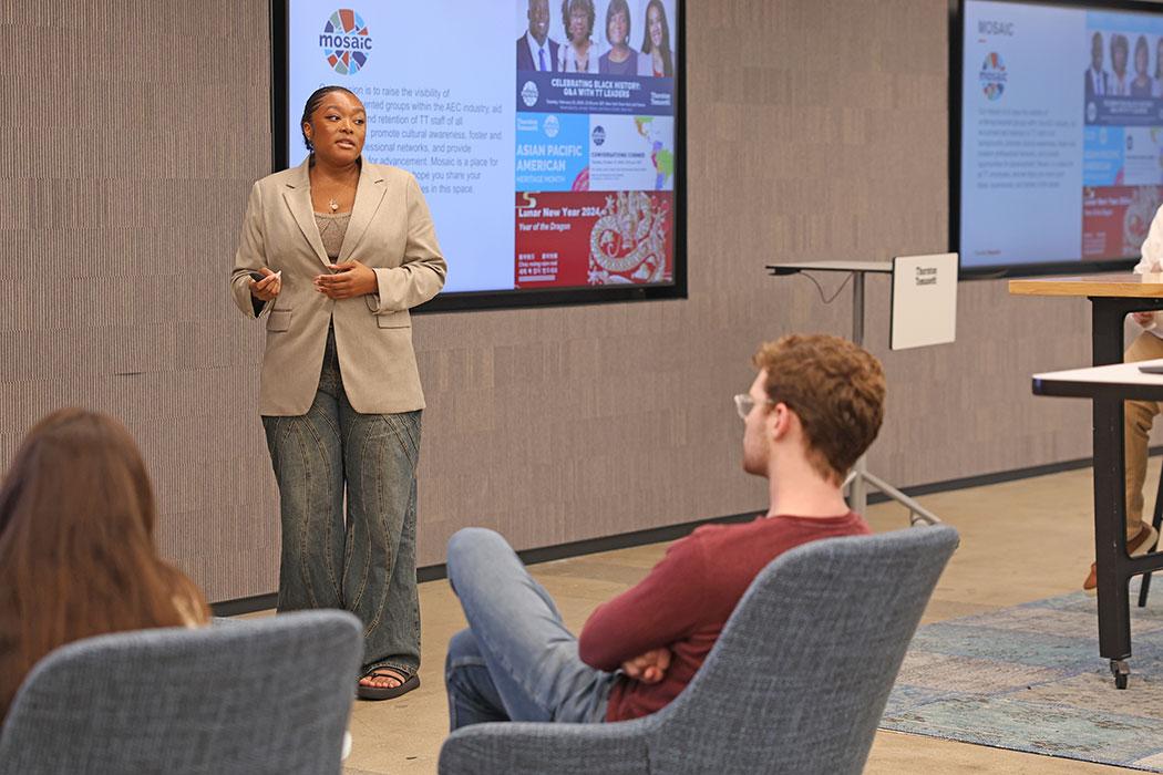 Thornton Tomasetti ENG groups presented to Columbia Students in 2025.