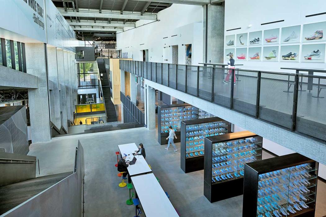 LeBron James Innovation Center at Nike World Headquarters in Beaverton, Oregon.