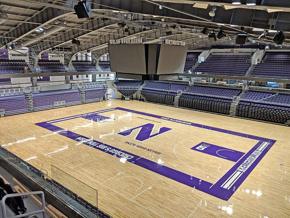 Welsh-Ryan Arena Renovations at Northwestern University in Illinois.