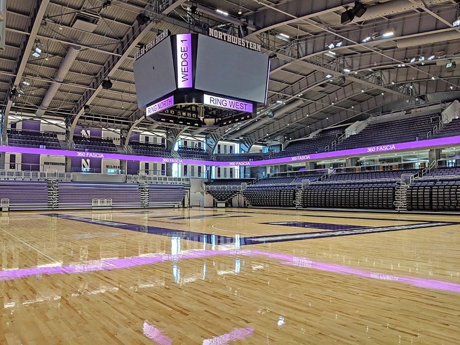 Welsh-Ryan Arena Renovations at Northwestern University in Illinois.