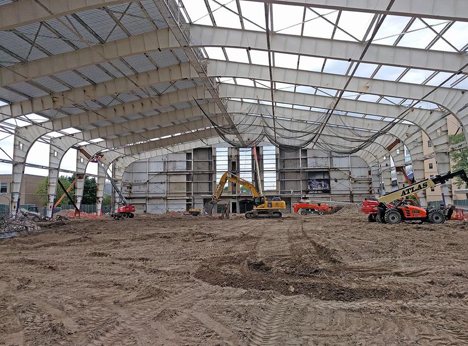 Welsh-Ryan Arena Renovations at Northwestern University in Illinois.