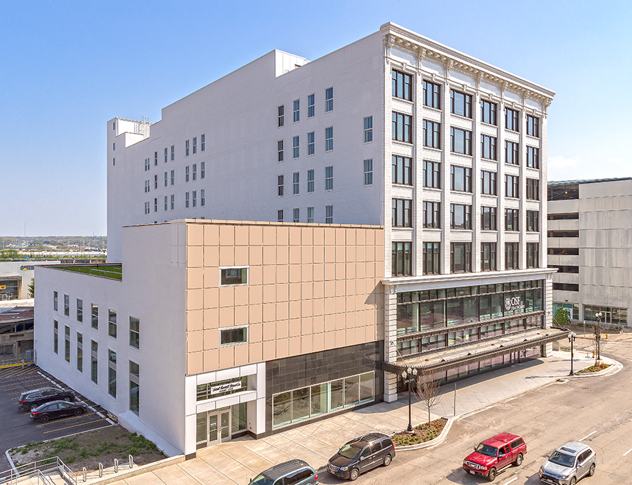 OSF HealthCare Ministry Headquarters renovation in Peoria, Illinois.