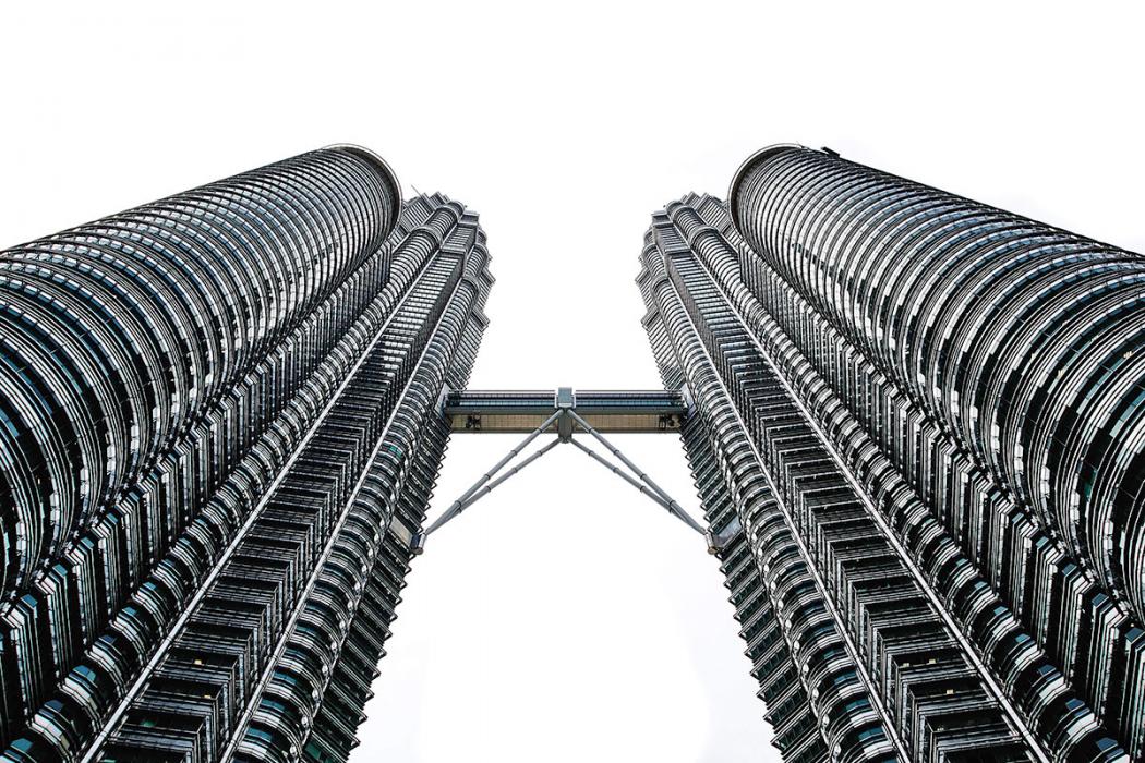 Link bridge joining Petronas Towers