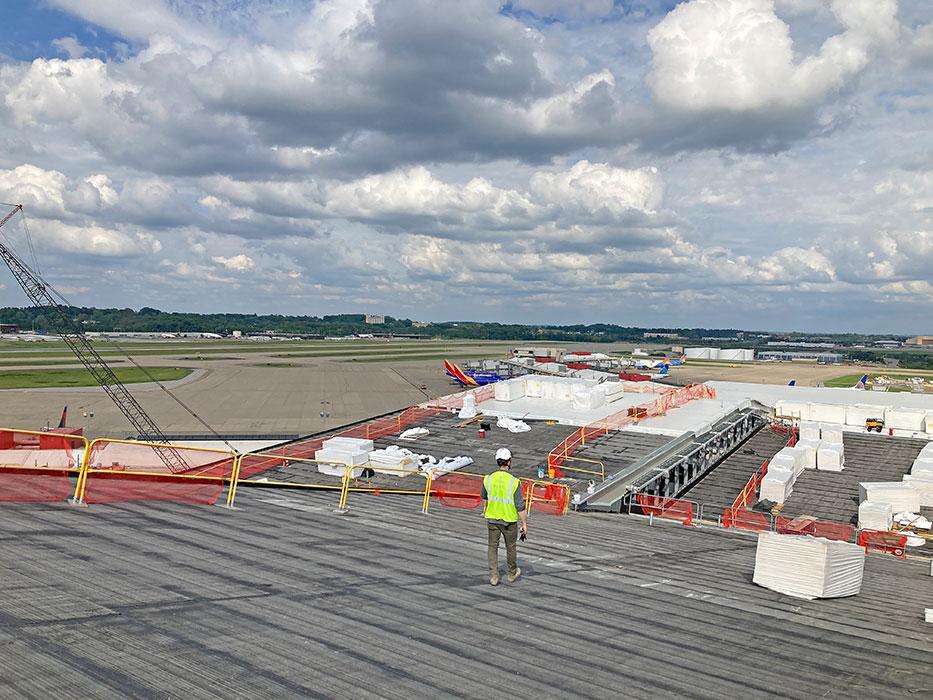 Pittsburgh International Airport Terminal Modernization in Pennsylvania.