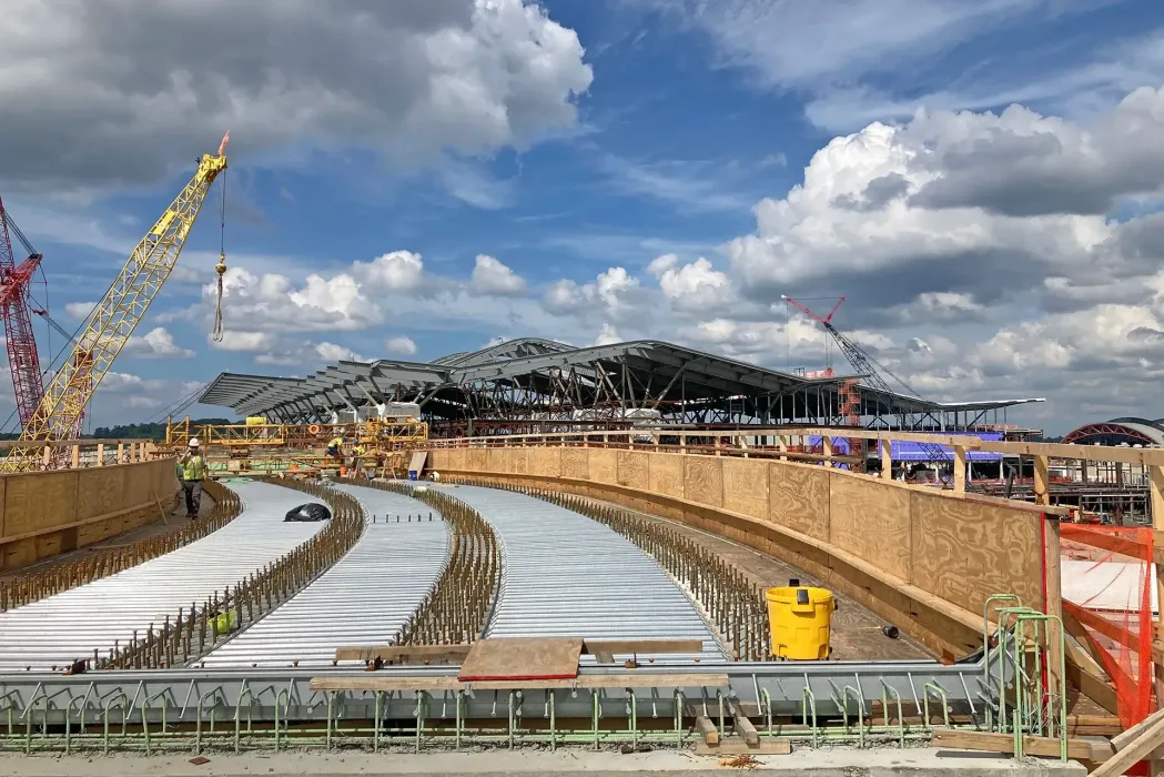 Pittsburgh International Airport Terminal Modernization in Pennsylvania.