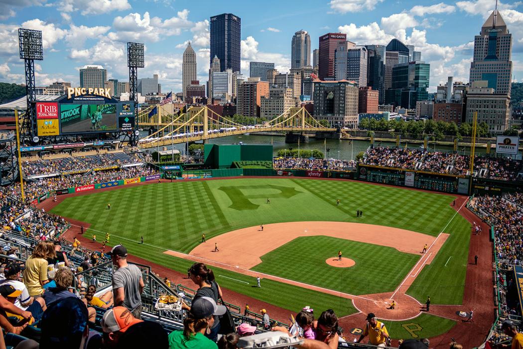 PNC Park in Pittsburgh, Pennsylvania. 