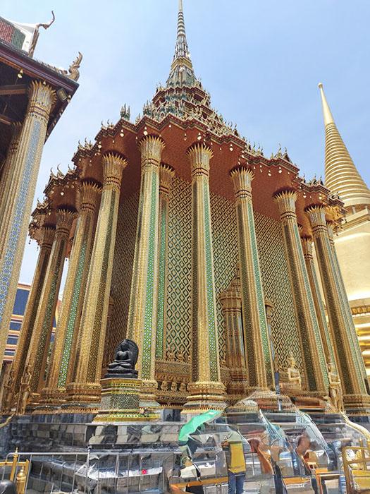 Phra Mondop in Thai Grand Palace.