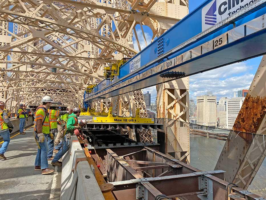 The Ed Koch Queensboro Bridge in Manhattan