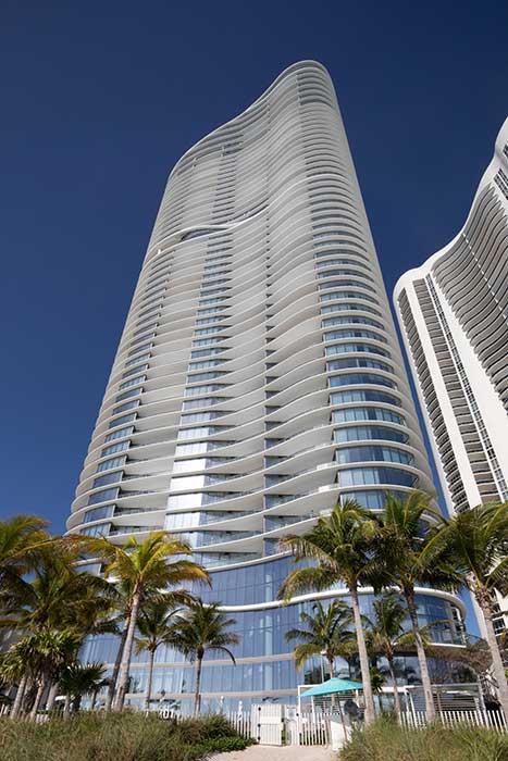 The Ritz-Carlton Residences at Sunny Isles Beach in Florida.