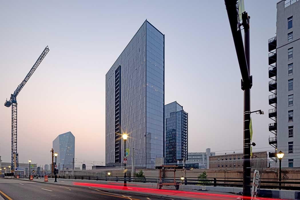 Riverwalk apartments in Philadelphia.