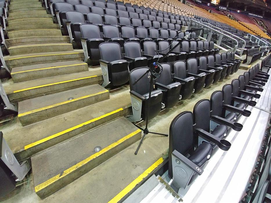 Scotiabank Arena in Toronto, Ontario.