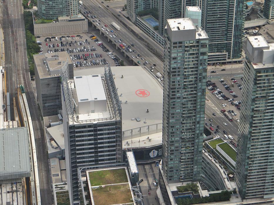 Scotiabank Arena in Toronto, Ontario.