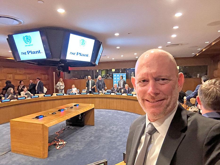 Mike Squarzini Discusses Decarbonizing The Built Environment At United Nations Roundtable