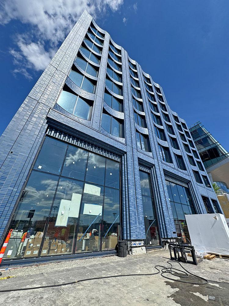 Building Enclosure Commissioning work at the new Strider Hotel in Boston.