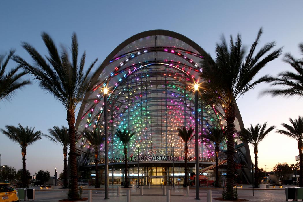 Anaheim Regional Transportation Intermodal Center, Anaheim, California.