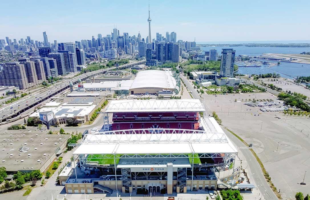 BMO Field in Toronto, Ontario.