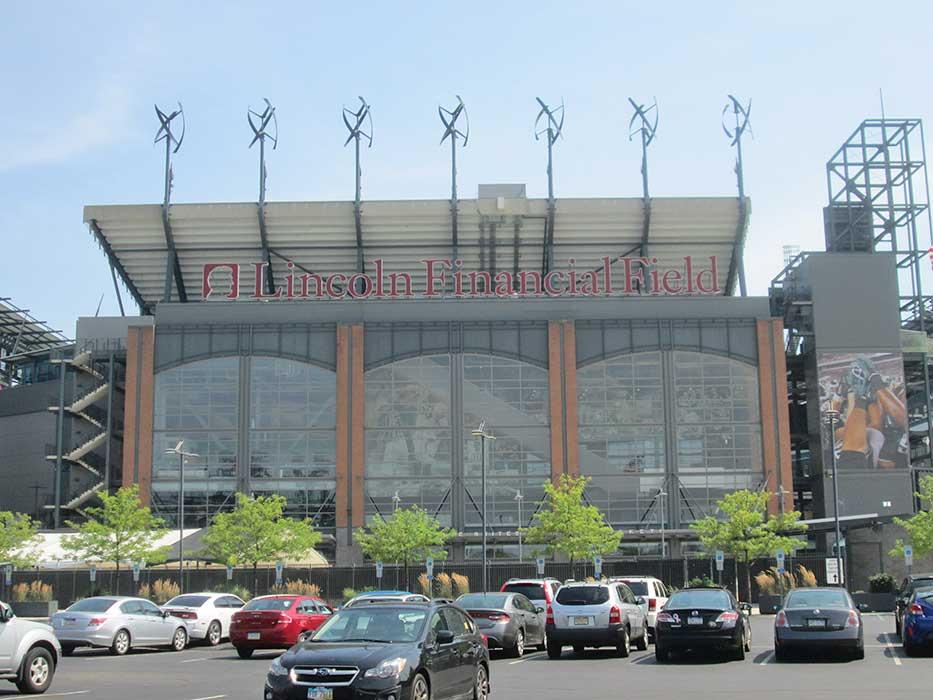 Lincoln Financial Field in Philadelphia.