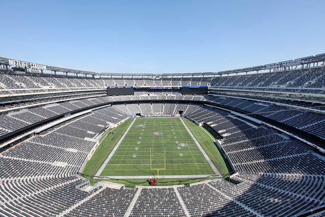 MetLife Stadium in East Rutherford, New Jersey.