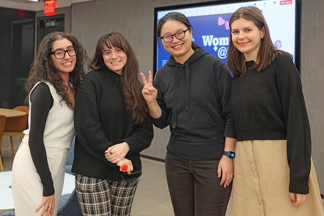 Women@TT New York kick off lunch in 2025.