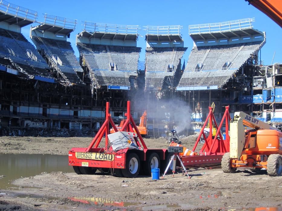 Old Yankee Stadium - Demolition of Concrete Structure Reinforced with Steel  